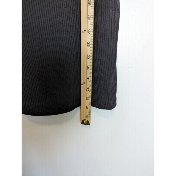 Astr The Label Dress Womens Small Black Bodycon Sleeeveless Shrug Club Y2K 90s - Picture 15 of 15